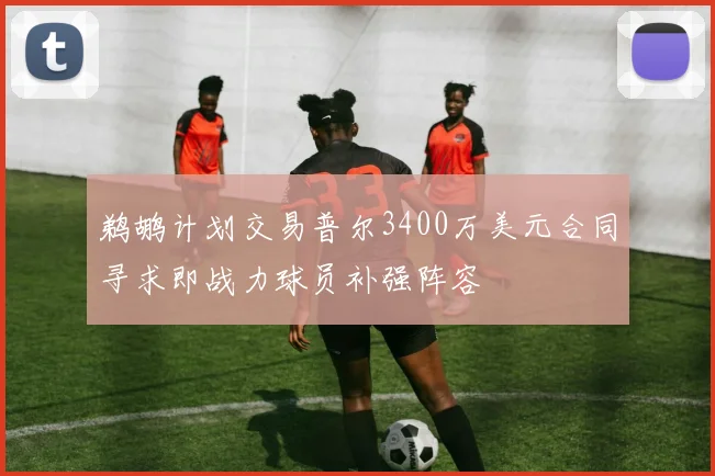 鹈鹕计划交易普尔3400万美元合同寻求即战力球员补强阵容